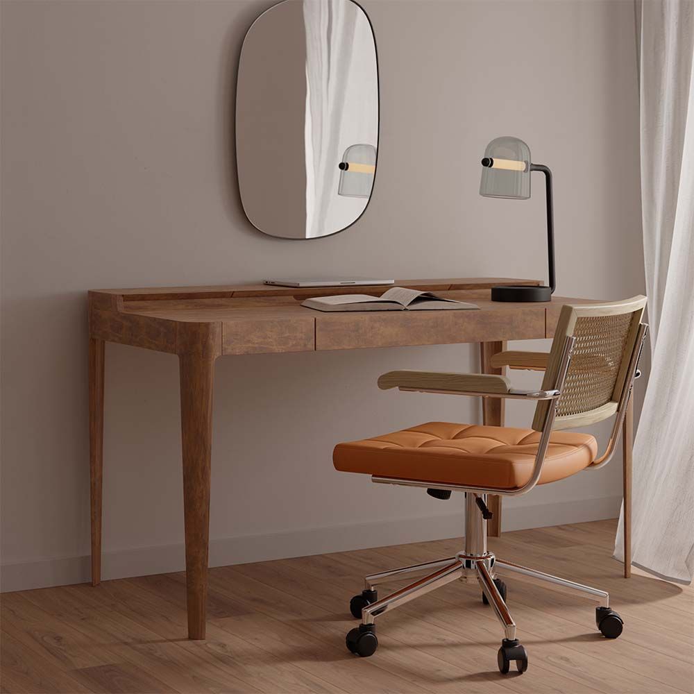 Rattan shop office chair