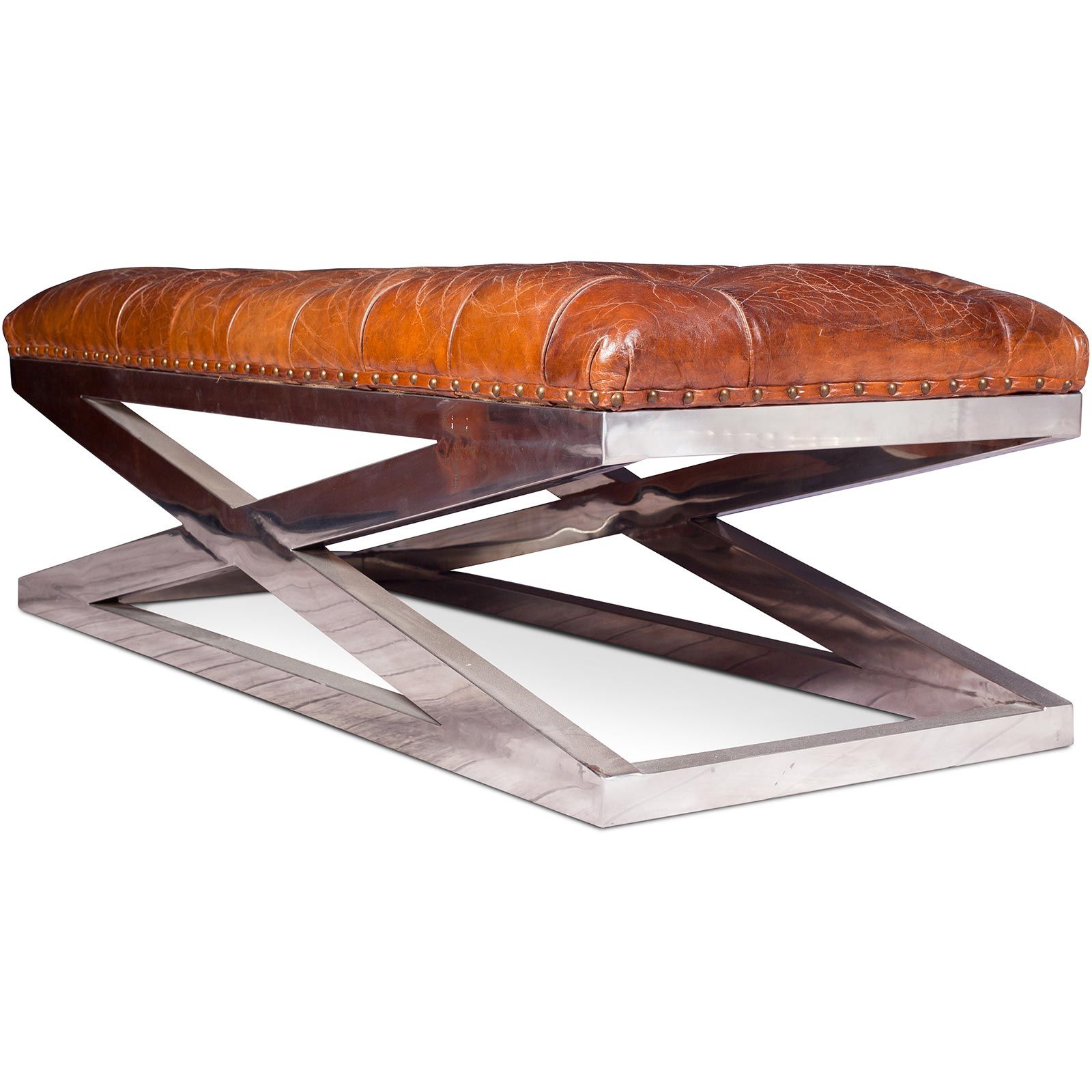 Padded Bench Churchill Lounge Premium Leather