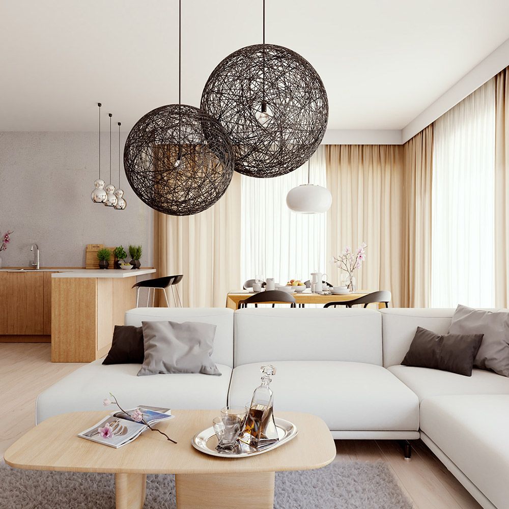 Random pendant shop light