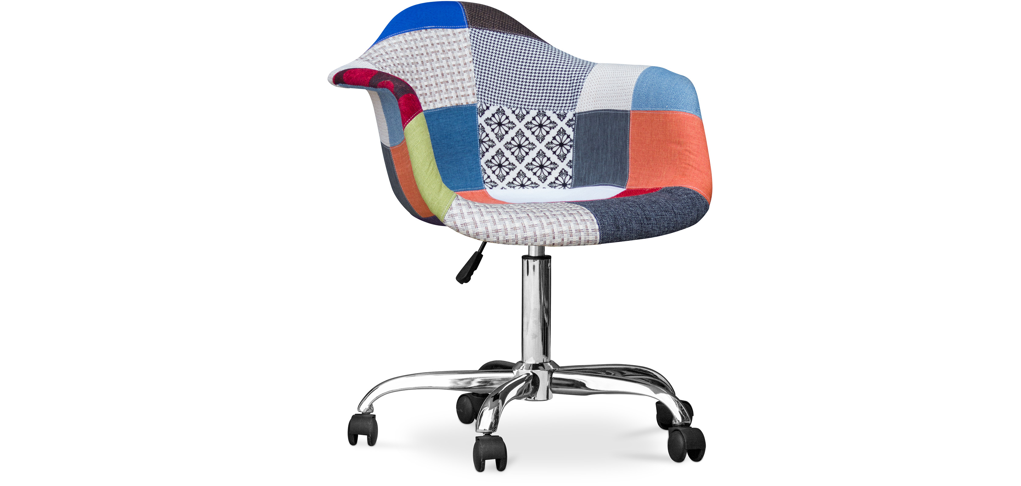 Buy Emery Office Chair - Patchwork Pixi  Multicolour 59868 - in the UK