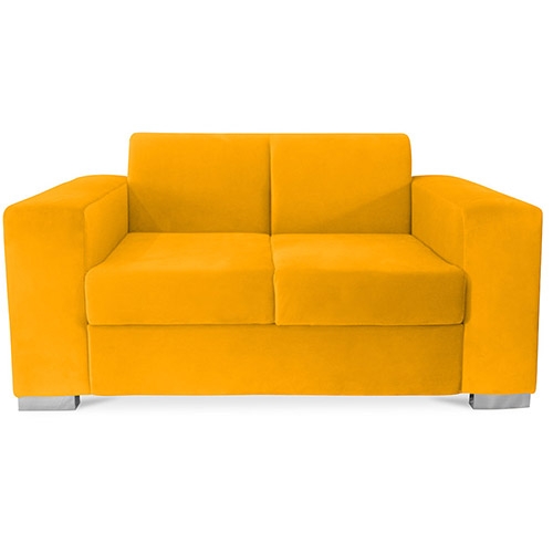 Buy Minimalist 2 seater low sofa - Relax Dark grey 58695 in the UK