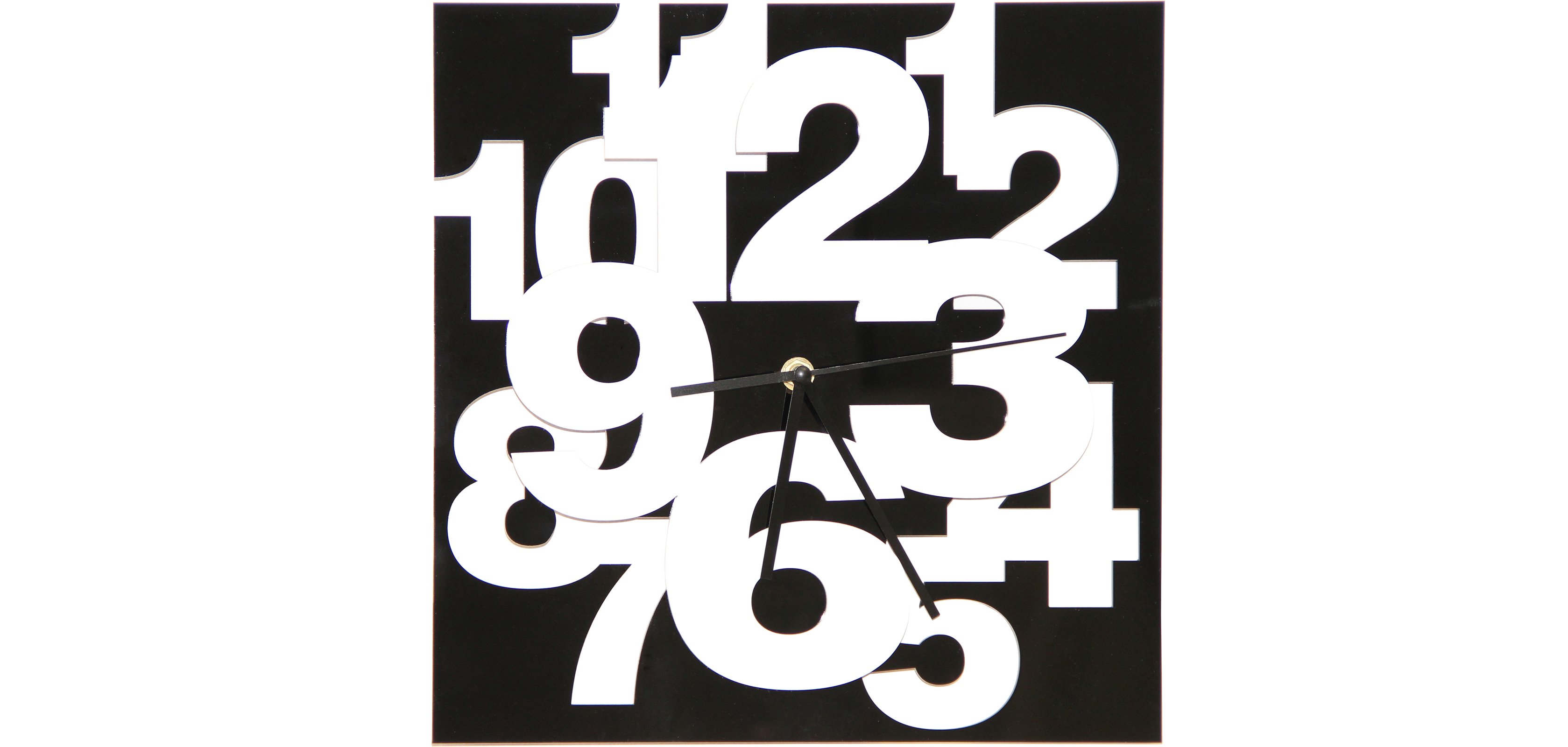 Buy Square Wall Clock Unique 54929 - in the UK